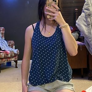 forever 21 dotted tank